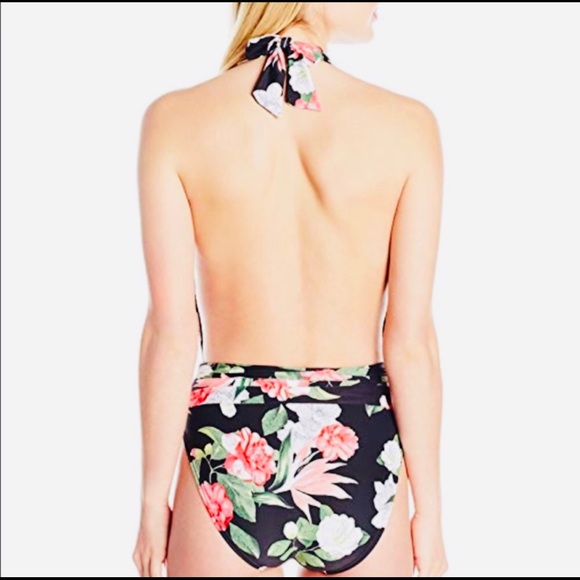 Vince Camuto Multi Color Floral Bathing Suit. - Picture 5 of 16